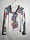 Bethanie Mattek-sands X Lucky In Love Tennis Jacket Print Size L Colorful Hooded
