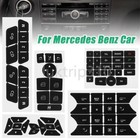 Button Repair Kit Window Switch Sticker For Mercedes-benz W204 C250 C300 Cla200