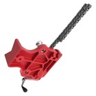 Cast Iron Chain Pipe Vise 1 2-8 Inch Bench Mount Heavy Duty Clamping Tool