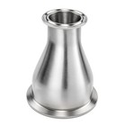 Tri Clamp Reducer 304 Stainless Steel Sanitary Pipe Fittings Reduce 3  3 To 1 5