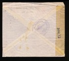 Peru Postal History Censored Air Cover To Usa