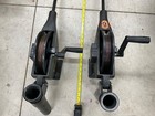 Cannon Easi Troll Manual Downriggers  2  - With Rod Holders  Nice Shape
