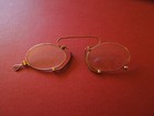 J2768 Antique 18 K Solid Gold Pince Nez Nose Eyeglasses Weight 11 1 Gr See Descr