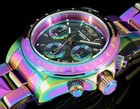 Invicta 23941 Men s 40mm Speedway Chronograph Black Mop Dial Iridescent Ss Watch