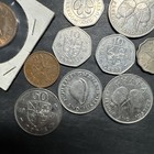 Ghana Instant Coin Collection Lot Of 13 Coins Uncommon Cedis Penny World Animals