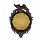 Vintage Syroco Eagle Convex Federal Style Wall Mirror 4007 Round Brown Usa 21    