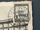 1933 Vatican Maximum Postcard To France    Rome Italy Early Maxi Card Stamp L  k