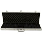 600 Count Aluminum Poker Chips Set Storage Case New