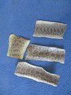 4 Rattlesnake Skin Pieces Snake Skin Scraps Pen Blanks Small Wrap Education F4