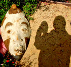 Old Magic Shaman Ancestor Communication Spirit Talker Guide Mask Oracle Buddha