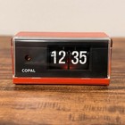 Copal Ap-110 Flip Clock Space Age Retro Serviced Tested Working Duty Free