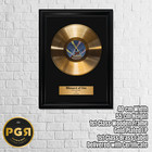 Gold Plated Lp Vinyl - Ozzy Osbourne- Memorabilia Music Gift   Pgr