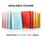 Poly Bubble Mailers Metallic Colors Any Size Padded Shipping Bags