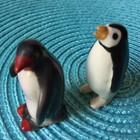 Hagen Renaker Mama Penguin Miniature Figurine    Vintage Penguin  japan     Card