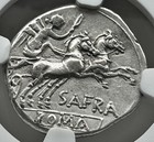 Ngc Xf S Afranius Ar Denarius 150 Bc Roma Victory