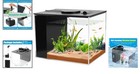 Stylish 1 Gallon Betta Fish Tank With Adjustable Led   Shatter Resistant Design
