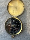 Antique-style Brass Compass     Pocket-sized And Precise