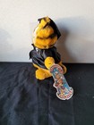 Vintage 1981 Garfield Graduation Plush Cat Dakin 8  Stuffed Animal Cap   Gown