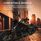 57  Extended Black Vinyl Clutch Cable For Sportster Xl 86-13 Sportster 04-up