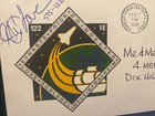 Signed Shuttle Sts-122 Launch Cover   Crew Member Stanley Love  Feb 7  2008