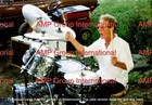 Ginger Baker-cream Unpublished Home Photo Drumming In The Garden 12x8 Set Of 3