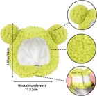 Cute Cat Clothing Warm Bear Hat Cat Adjustable
