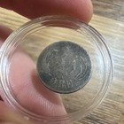  1874 Denmark 25 Ore Silver 60 Percent Silver  40 Percent Copper
