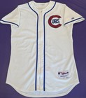 Authentic 2017 Chicago Cubs 1937 Tbtc Game Used team Issue Jersey 48