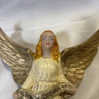 Vintage Holland Mold Angel Christmas Nativity Figure Ceramic Signed