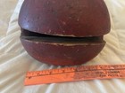 Extra Large Wood Temple Block Drum Authentic Vintage Antique Traps Drums Decor