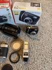 Lot Of 3 - Cameras Parts Repair Canon  Nikon  Yashica Film Camera   Lens Read