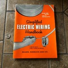 Sears Simplified Electric Wiring Handbook Booklet Sears Roebuck Vintage 1957