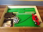 Vintage 70 s Bandai Japan Ssp Drag Race Set W  Red Sidewinder Mib Kenner