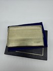 Vintage Colibri Gold Engravable Address Case 3 75  X 2 25  1980 s Never Used