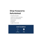 Husqvarna 952991679 40cc 2 2 Hp 435 16 In  Gas Chainsaw Certified Refurbished