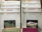 Vtg 80 s Lot Of 10 Apple Ii User s Manual Reference Guides Books