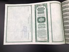 1916 Us Railroad Stock Bond - National Properties Company American Railways