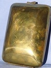 Borzoi Saluki Miriam Marshall Metal Clutch Signed 6  Dog Lady Flapper Deco