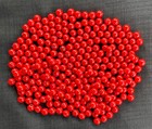Bulk Lot 100 Small Cranberry Red Round Oval Czech Glass Beads  Jewelry Parts New