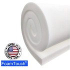 Foamtouch High Density Upholstery Foam Cushion 4  X 30  X  30-43   Custom Cut