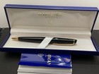 Waterman Ballpoint Pen Black  With Gold Trim New In Box  The Rockport Company  
