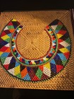 Vintage Beaded Necklace From Indian Tribe Pamama