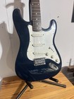 Squier Bullet By Fender Electric Guitar  Stratocaster  Rh  Blue 04 Indonesia