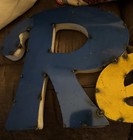 Art Metal Welded Relax Window Porch Wall Bar Yard Art 12    X 28    X 1 5   