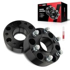  6x5 5 Wheel Spacer 2 Inch For 6x5 5 -2inch-78 1-m14x1 5-black-2pcs For Ram