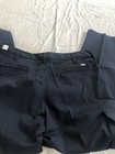 Lot Of 2 Cintas Comfort Flex Navy Blue Cargo Work Pant 38x30  270-20 Relaxed Fit