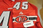 Indiana University Game Used Football Jersey Size L  45