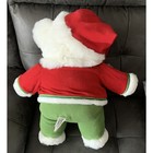 2005 Dan Dee Snowflake Teddy Bear Christmas Holiday White Stuffed Plush 18  