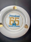 Vintage Disneyland 1965 Tencennial Celebration Milk Glass Ashtray
