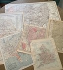 Lot Railroad Ephemera  Vtg Paper  Maps  Checklist  Magazines  History 40  Items